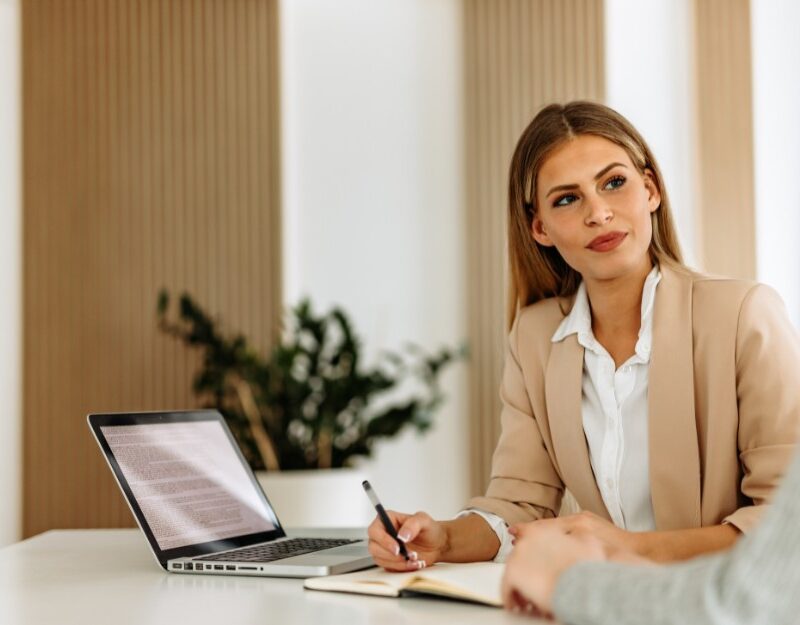 Accountant talking to a business owner about common BAS errors and PAYG withholding