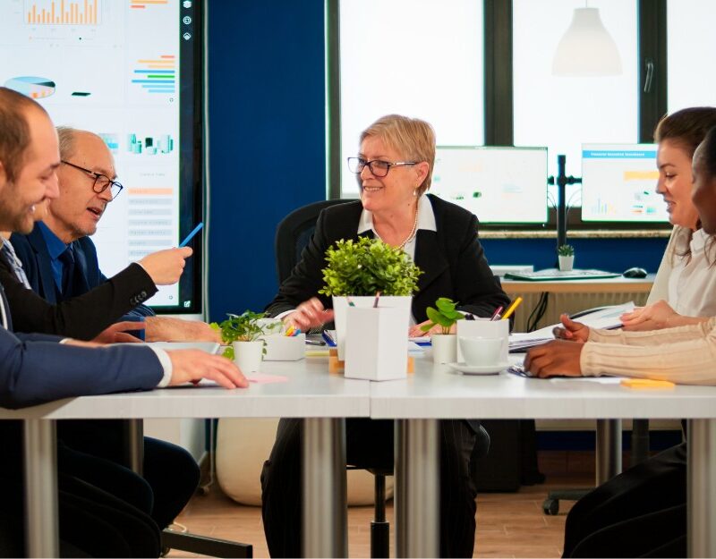 Businesspeople meeting to determine R & D incentive Australia